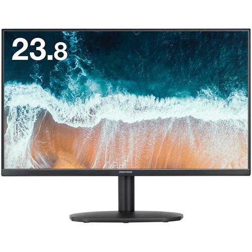 23.8型ワイドフルHD対応LED液晶ディスプレイ GH-LCW24S-BK