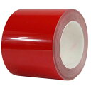 耐摩耗ラインテープ 幅100mm*22m 厚0.2mm 赤 15636