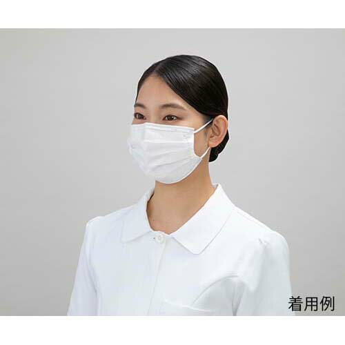 やわらかな肌触りサージカルマスク LustromedicR 50枚入 MM1001 W