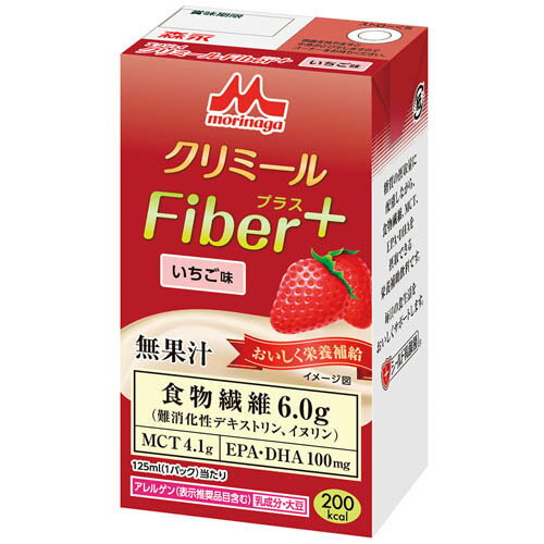エンジョイクリミール Fiber+ (栄養補助食品) いちご味 1箱 (24パック入)