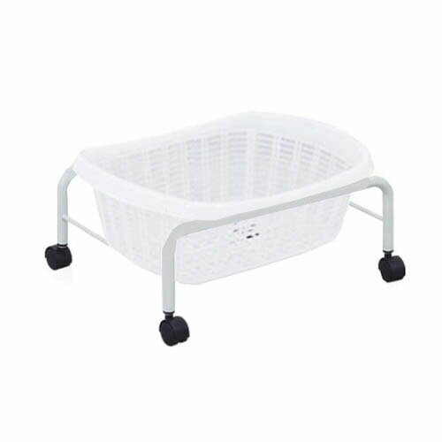 脱衣カゴ 1段用 ホワイト TB-73-04