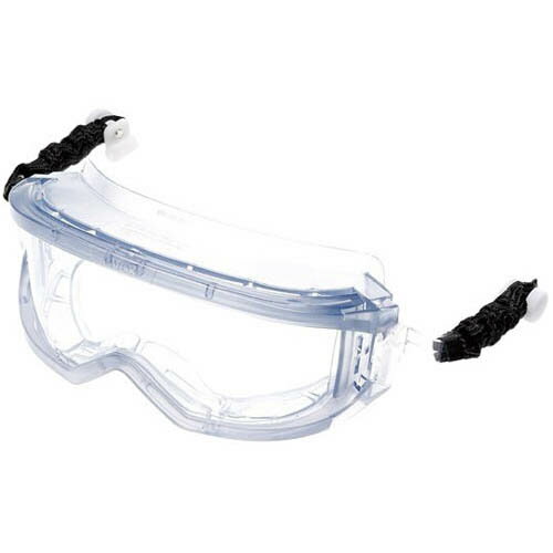 ゴーグル スプリングバンド ヘルメット装着用 (曇り止め加工) X-9301-SB