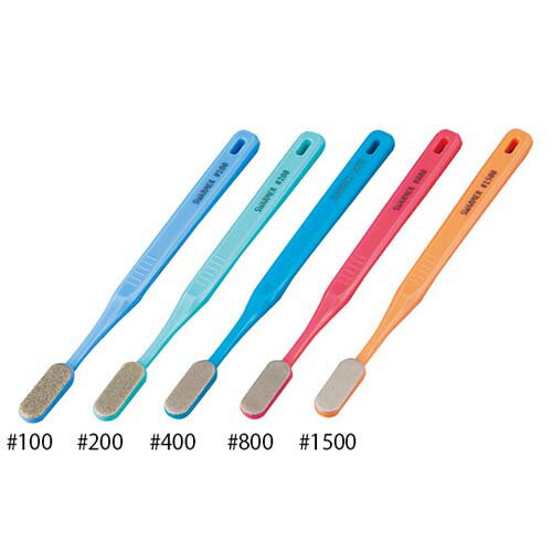 ダイヤモンドヤスリ 歯ブラシ型 5色SET SWP20