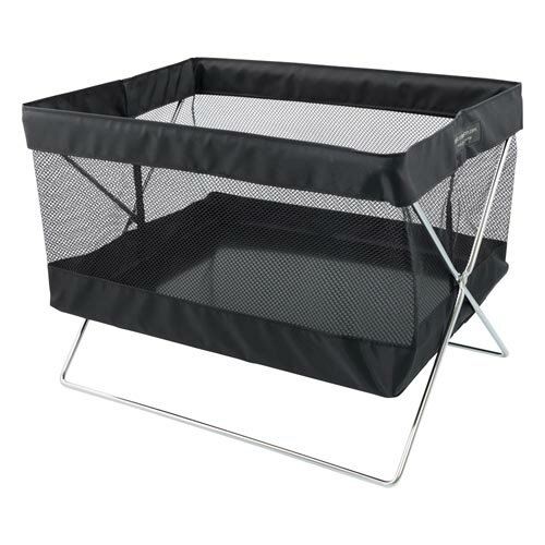 サイドワゴン・メッシュ ブラック 370*260*200mm R-331