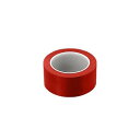 ラインテープ クリーンパック済 赤 25mm*33m