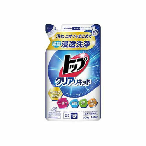Liquid Detergent （Refill） - トップ クリアリキッド 詰替 500G 355618