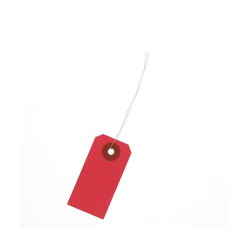 色荷札 豆 30*60 赤 1000枚入 003501706