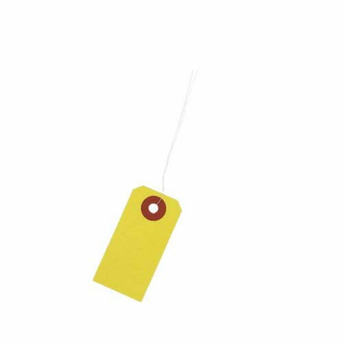 色荷札 豆 30*60 黄 1000枚入 003501703