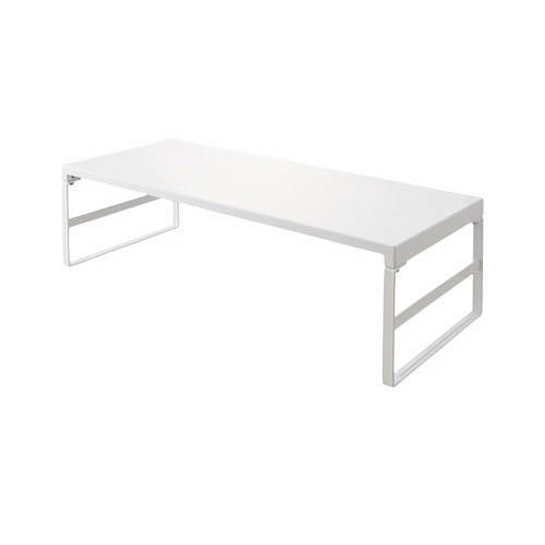 机上台＜幅590mm・ハイタイプ＞ 0白 A7333-0