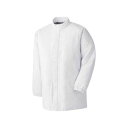 作業服 帯電防止 食品工場用 男女共用防寒コート MH1000W上 ホワイト LL MH1000W-UE-LL