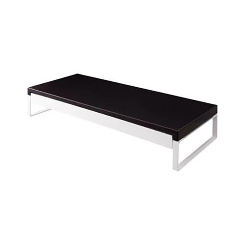 机上台＜幅590mm・引出し付＞ 24黒 A7338-24