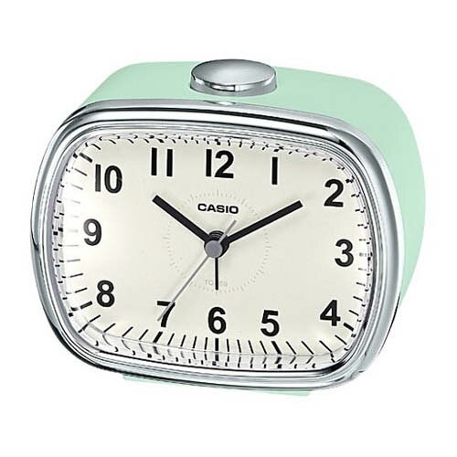 カシオ レトロカラークロック レトログリーン TQ-159-3JF