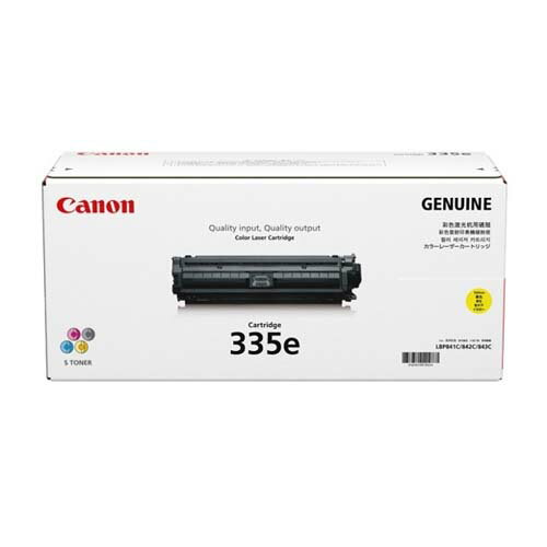 CANON トナーカートリッジ335e イエロー 0462C001 CRG-335EYEL 【202307ACP】