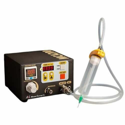 エアー加圧式ディスペンサ 圧力表示：デジタル (標準シリンジバレル 50mL付属) MCA200-C50HS