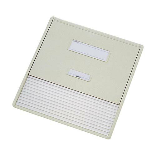 A3 Size - カードインデックス A3／A4 (縦2面) 10名用 オフホワイト HC113C