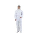 不織布製つなぎ服 全長195*フード部35*胸囲136cm