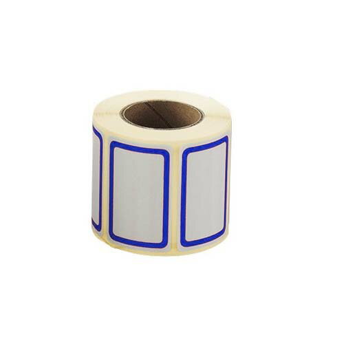 樂天商城 - ボーダーラベル 25*40mm 青 200枚入 BB-1