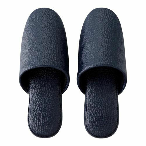 高機能ビニールスリッパ 23～26cm ネイビー 570398