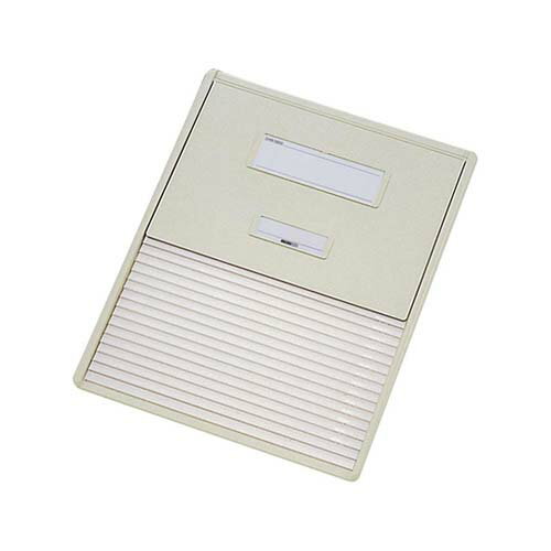 B5 Size - カードインデックス B4／B5 (縦2面) 15名用 オフホワイト HC103C