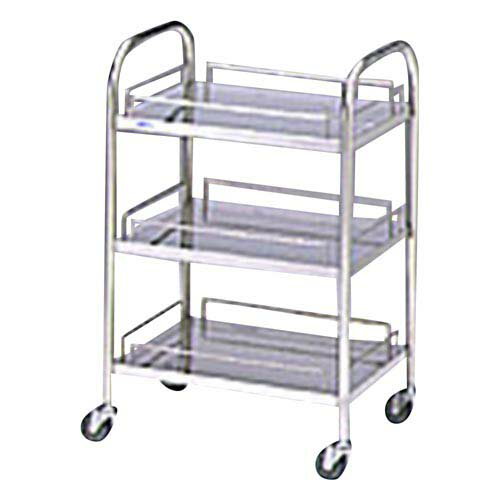 ステンレスパンチングワゴン UH-3P