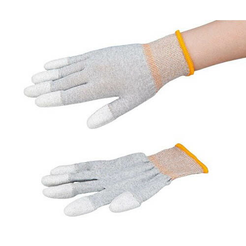 アズピュアESDクール手袋 (指先コート) M 1袋 (10双入)