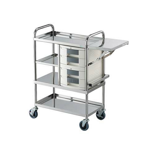 とっても静かな処置車(トレイBOX) A4用 TSS-C2