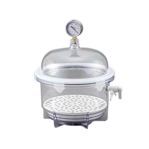 真空デシケーター 6L本体ゲージ付 VDR-20G