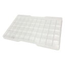 コンテナ用トレイ 363*243*23mm ポケット数 50 1セット (10枚入) KS-50