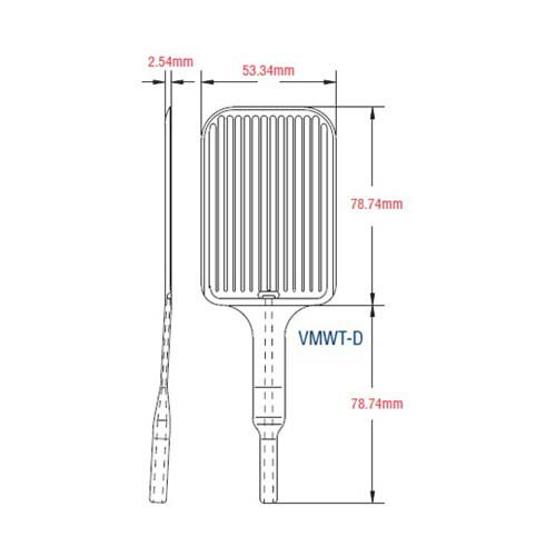 �����ϡ��ѿ����ԥ󥻥åȥ��å� 200mm�� PEEK VMWT-D