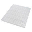 コンテナ用トレイ 329*265*13mm ポケット数 50 1セット (10枚入) KSS-50