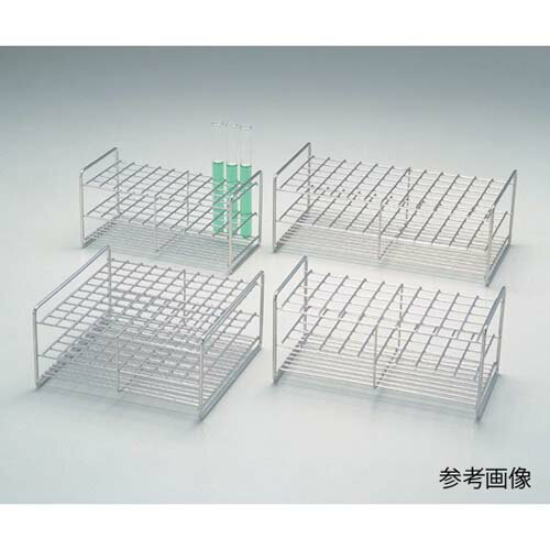 ステンレス製試験管立 直径18mm 5*10配列 SS18-50