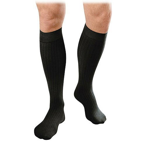 弾性ストッキング ジョブスト フォーメン アビジョン20 (ハイソックスタイプ 足首圧20〜27hPa) ブラック SS 020-000023-00