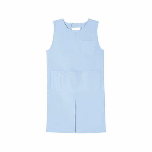 予防衣 (センタースリット) サックス L 852072【newy】