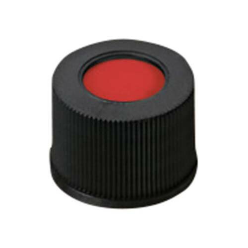 樂天商城 - オートサンプラー用バイアル用 黒キャップ+セプタム (PTFE／シリコン／PTFE) 100個入 4008236