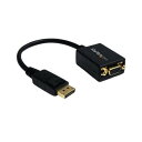 DisplayPort - VGA変換アダプタ/1080p/DP&DP++ソース - VGA アクティブコンバータ/抜け防止機構付きディスプレイポートコネクタ DP2VGA2