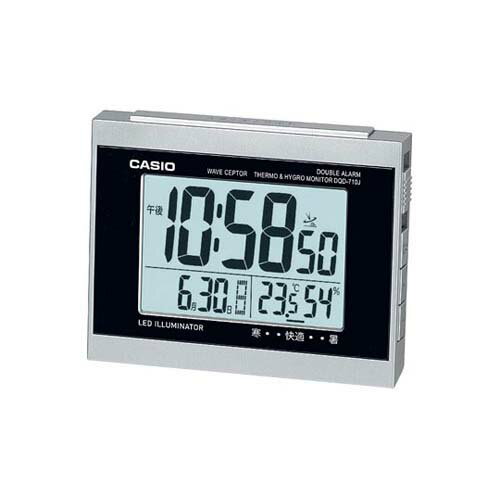 デジタル電波クロック (シルバー) DQD-710J-8JF