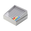 ホワイトペーパーフリーズボックス100 1.5/2.0mlチューブ用 1箱 (12個入) 457-1500