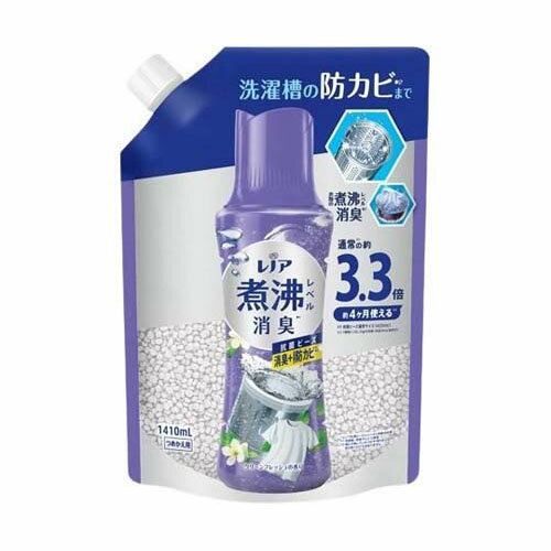 乐天商城 - レノア煮沸レベル消臭抗菌ビーズ 洗濯槽の防カビ クリーンフレッシュの香り つめかえ用超特大1410mL