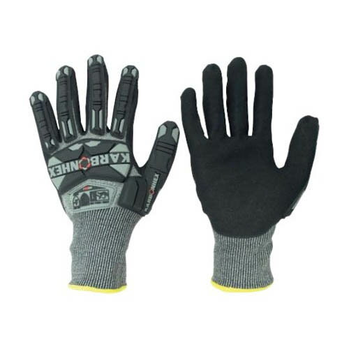KARBONHEX 耐切創性 耐衝撃性手袋 XL KX-90J-XL