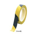 アズピュアラインテープN 黄/黒 25mm*33m 10巻入