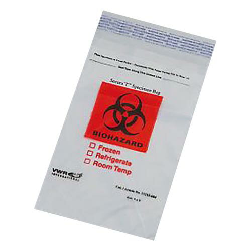 検体輸送バッグ 152*229mm 500枚入 11215-684