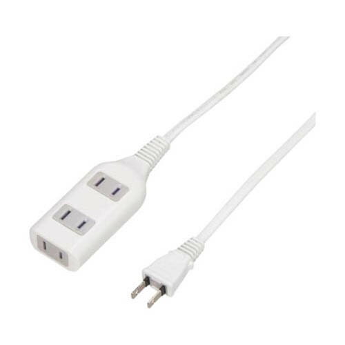Table Tap with 3 Outlets, 3m Length, White HSL303WH