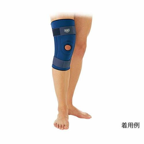 ●ダブルコイルステーにより、膝関節の外側動揺を抑えます。●膝蓋骨を包み込むオープンパテラタイプで、膝頭をしっかり固定します。●面ファスナーで圧迫力と固定力の調整が可能です。●伸縮性・フィット性に優れた素材を使用しています。●材質：ナイロン・...
