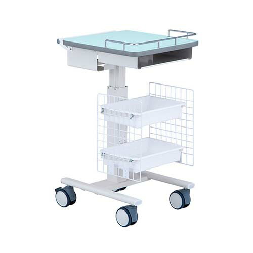 ナースカート (昇降タイプ) ブルー N