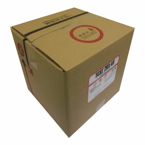 液体洗浄剤 (スキャット(R)) アルカリ性・無リン・除菌剤入 20kg 20X-AB
