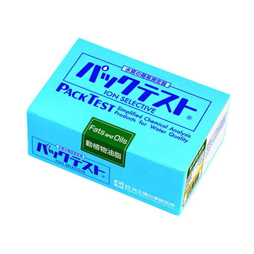 パックテスト 動植物油脂 30回分入 WAK-FAT