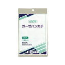 ガーゼハンカチ ふちどり シロ 50枚 14935 1ケース(1枚*50袋入)