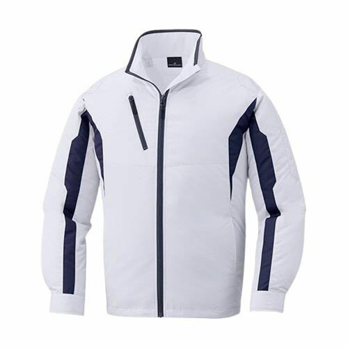 空調服長袖ジャケット シルバー LL 87060