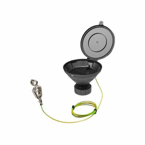 廃液回収用ロート (導電タイプ) フタ、ふるい S60・S61 318960