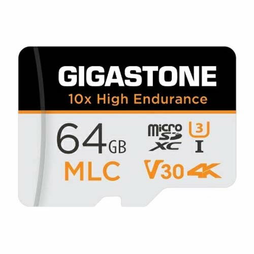 マイクロSDカード 64GB ドライブレコーダー 監視カメラ向き10倍高耐久MLC GJMX-64GMLC